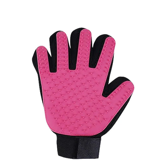 Pet Grooming Glove for Cats and Dogs - Deshedding Brush and Massage Tool for Effective Hair Removal and Cleaning