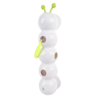 Motion-Activated Rechargeable Caterpillar Cat Toy with Tail for Indoor Cats
